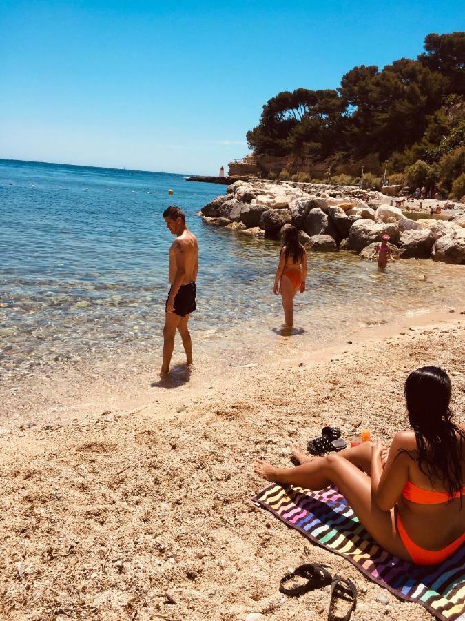 200M De La Plage ,3Mn Du Port A 50M Du Centre Ville Carry-le-Rouet Eksteriør billede